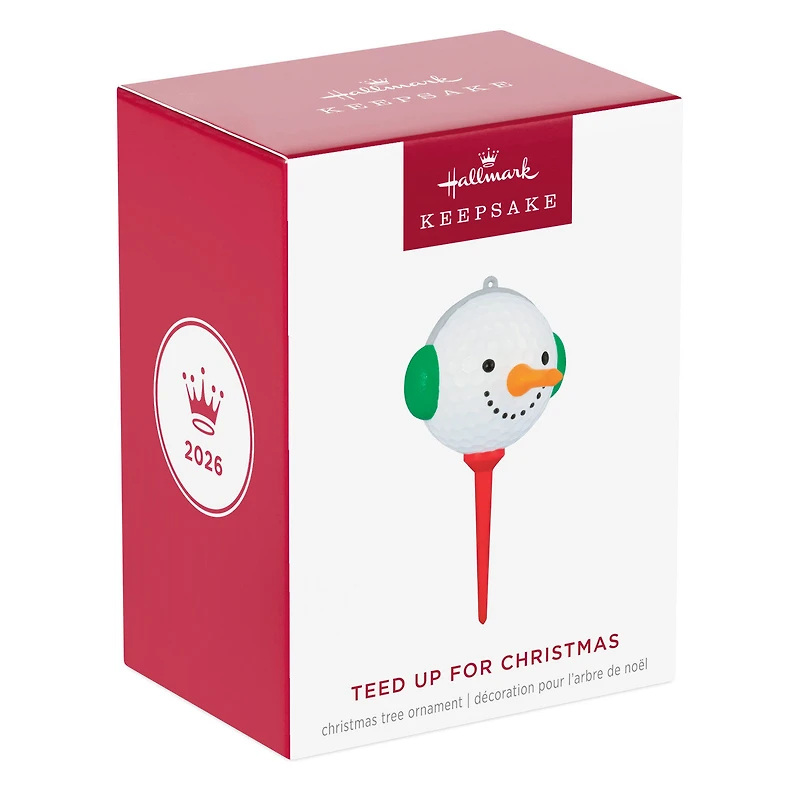 Teed Up for Christmas Ornament for only USD 22.99 | Hallmark