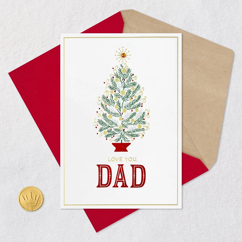 You're So Loved Christmas Card for Dad for only USD 5.99 | Hallmark