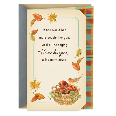 So Grateful for People Like You Thanksgiving Card for only USD 4.59 | Hallmark