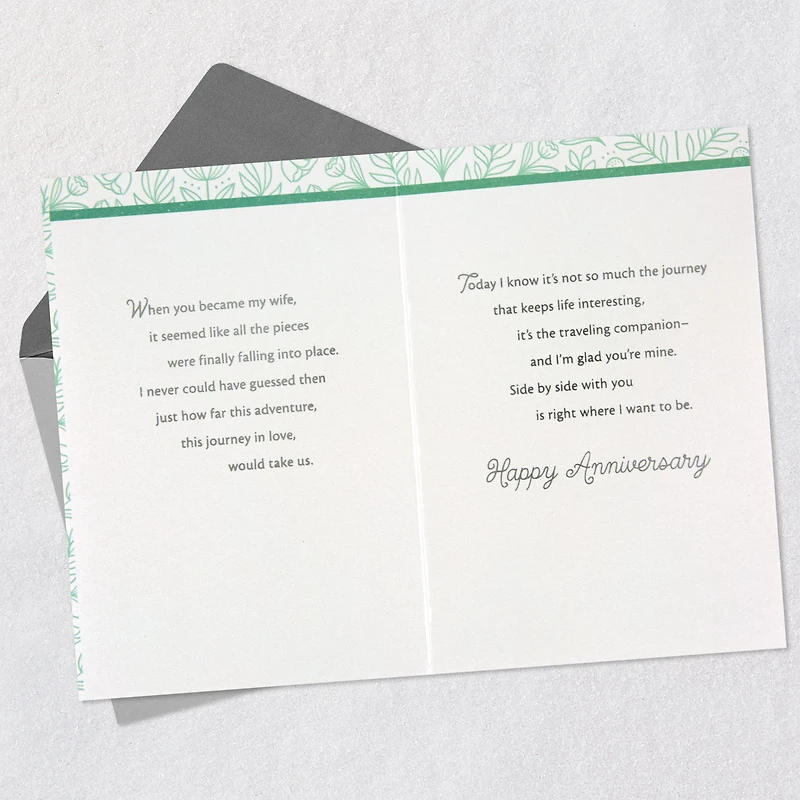 Our Journey in Love 25th Anniversary Card for Wife for only USD 5.59 | Hallmark