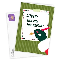Naughty Nice List Custom Christmas Card for only USD 4.99 | Hallmark