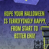 Disney The Haunted Mansion Welcome Foolish Mortals Musical Pop-Up Halloween Card with Light for only USD 9.99 | Hallmark