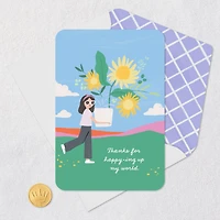 You Happy Up My World Thank You Card for only USD 2.99 | Hallmark