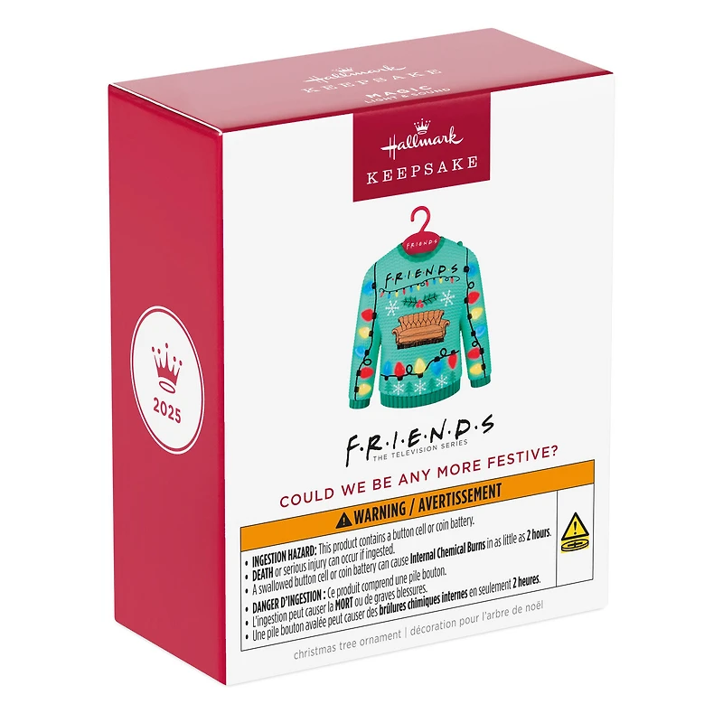 Friends Could We Be Any More Festive? Musical Ornament With Light for only USD 33.99 | Hallmark