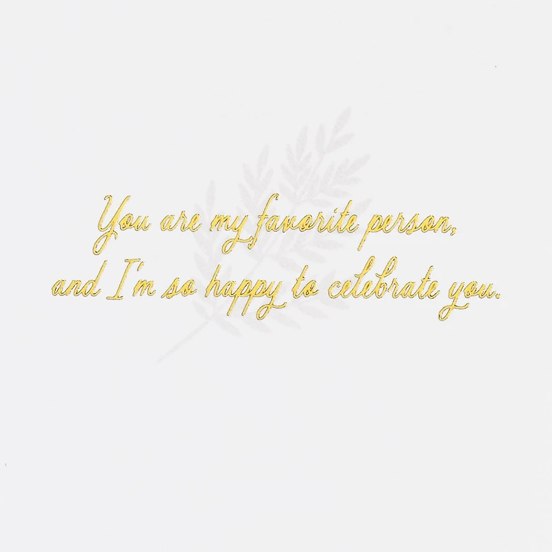 You're My Favorite Person Birthday Card for Wife for only USD 9.59 | Hallmark