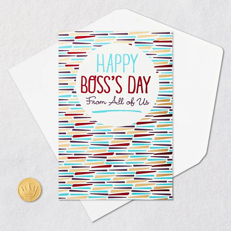 It's Great to Work With You Boss's Day Card From All for only USD 2.00 | Hallmark
