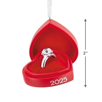 Engagement Ring in Red Box 2025 Hallmark Ornament for only USD 14.99 | Hallmark