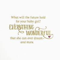 A Future Filled With Love New Baby Girl Card for only USD 6.59 | Hallmark