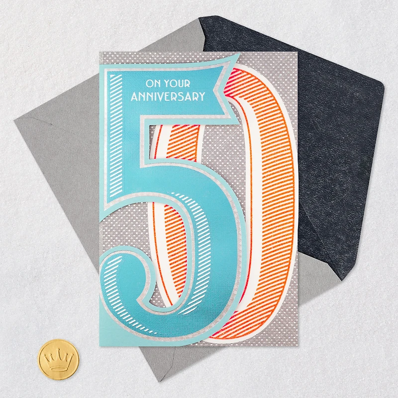 Happy to Celebrate You 50th Anniversary Card for only USD 5.99 | Hallmark