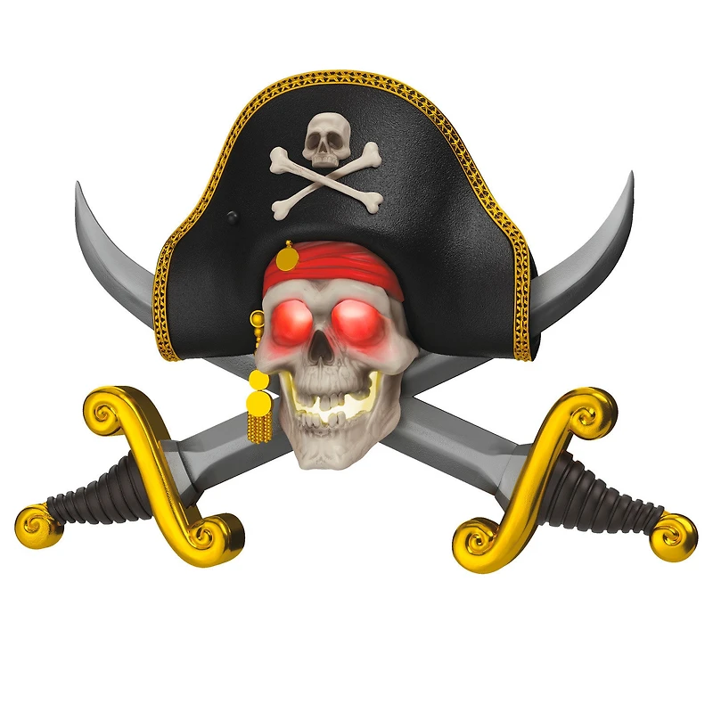Disney Pirates of the Caribbean Collection The Talking Skull Ornament With Light and Sound for only USD 49.99 | Hallmark