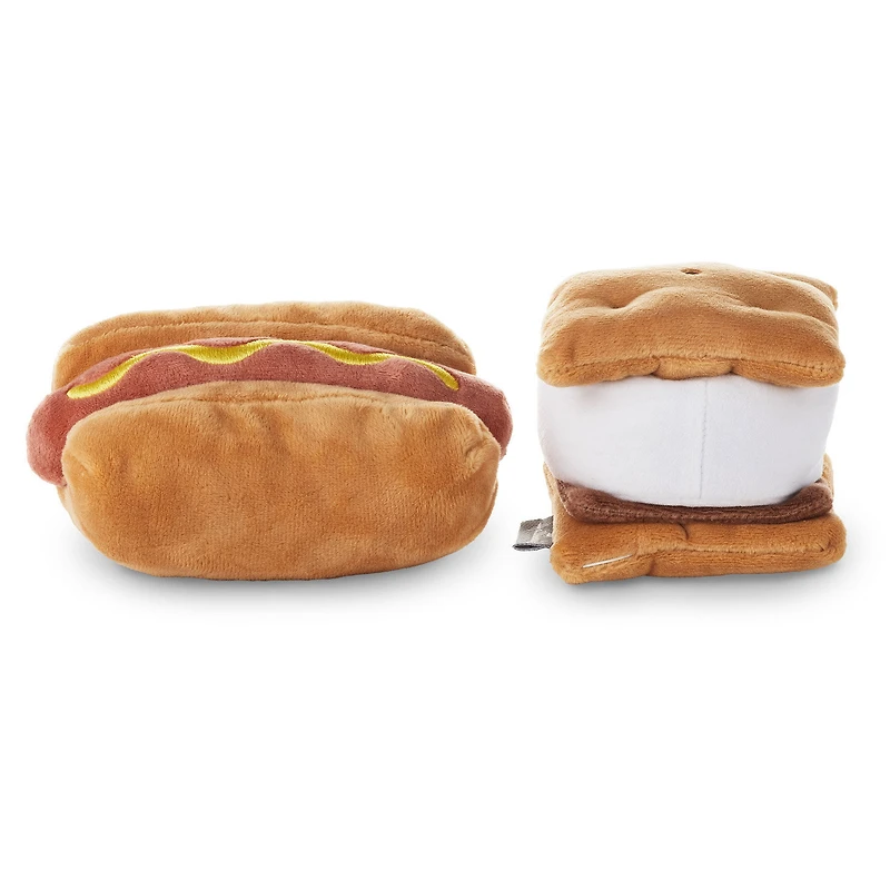 Better Together Hot Dog and S'More Magnetic Plush, 4" for only USD 16.99 | Hallmark