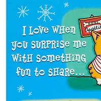 I Love You When Funny Pop-Up Christmas Card for Husband for only USD 5.59 | Hallmark