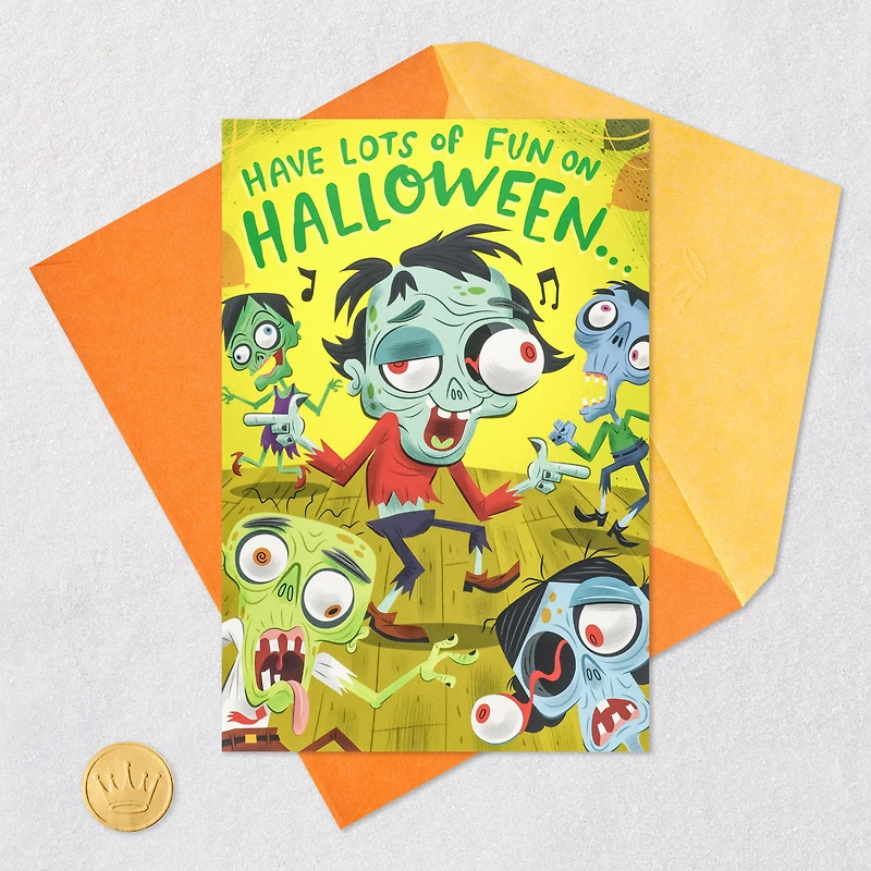 Don't Lose Your Head, Zombie Pop-Up Halloween Card for only USD 5.59 | Hallmark
