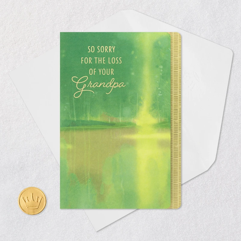 Wisdom, Memories and Love Sympathy Card for Loss of Grandpa for only USD 4.59 | Hallmark