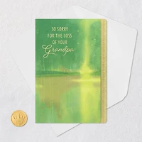 Wisdom, Memories and Love Sympathy Card for Loss of Grandpa for only USD 4.59 | Hallmark