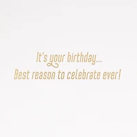 Best Reason to Celebrate Birthday Card With Party Headband for only USD 9.59 | Hallmark