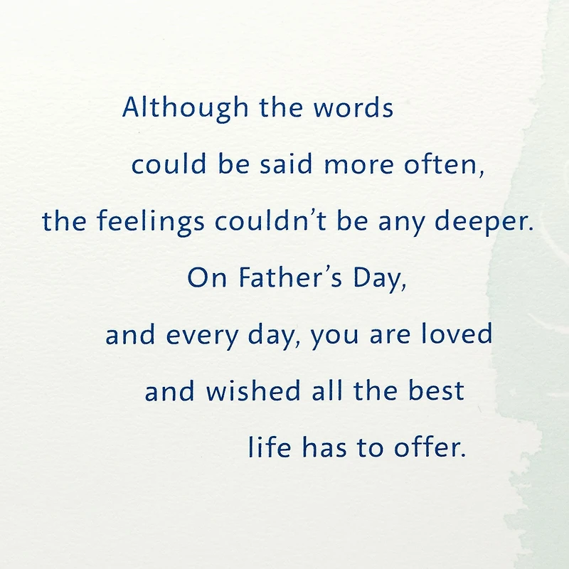 You Are Loved and Appreciated Father's Day Card for Dad for only USD 7.59 | Hallmark