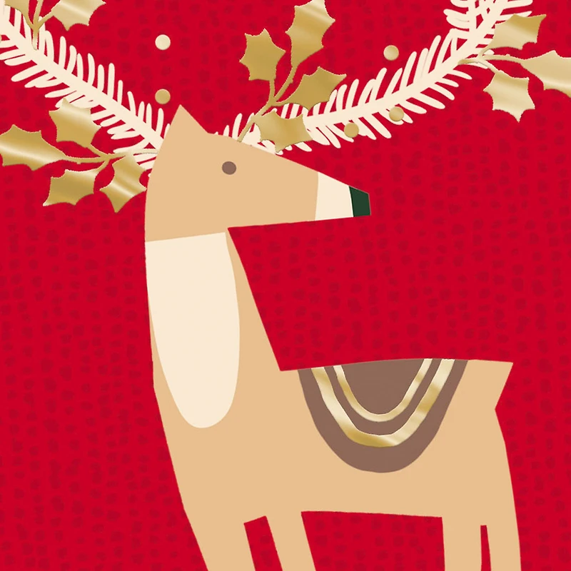 Every Merry Way Gold Deer Money Holder Christmas Cards, Pack of 10 for only USD 8.99 | Hallmark