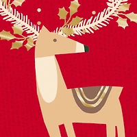 Every Merry Way Gold Deer Money Holder Christmas Cards, Pack of 10 for only USD 8.99 | Hallmark