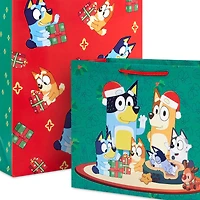 Bluey Family 2-Pack Christmas Gift Bag Bundle for only USD 8.99 | Hallmark