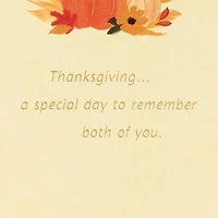 A Special Day to Feel Grateful Thanksgiving Card for Both for only USD 4.59 | Hallmark