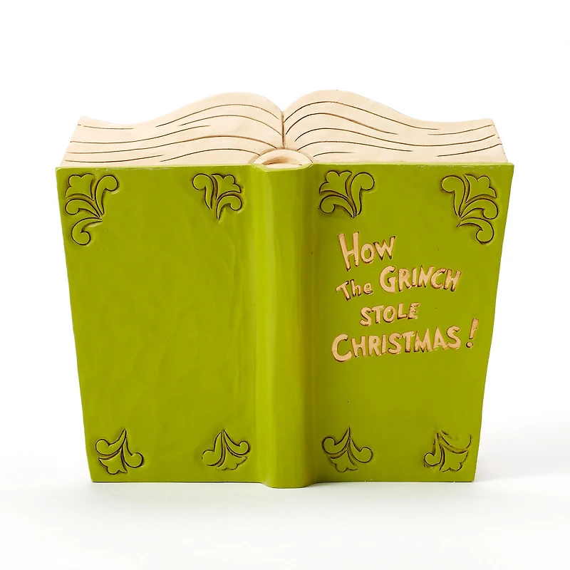 Jim Shore Grinch and Friends Light-Up Storybook Figurine, 6.2" for only USD 89.99 | Hallmark