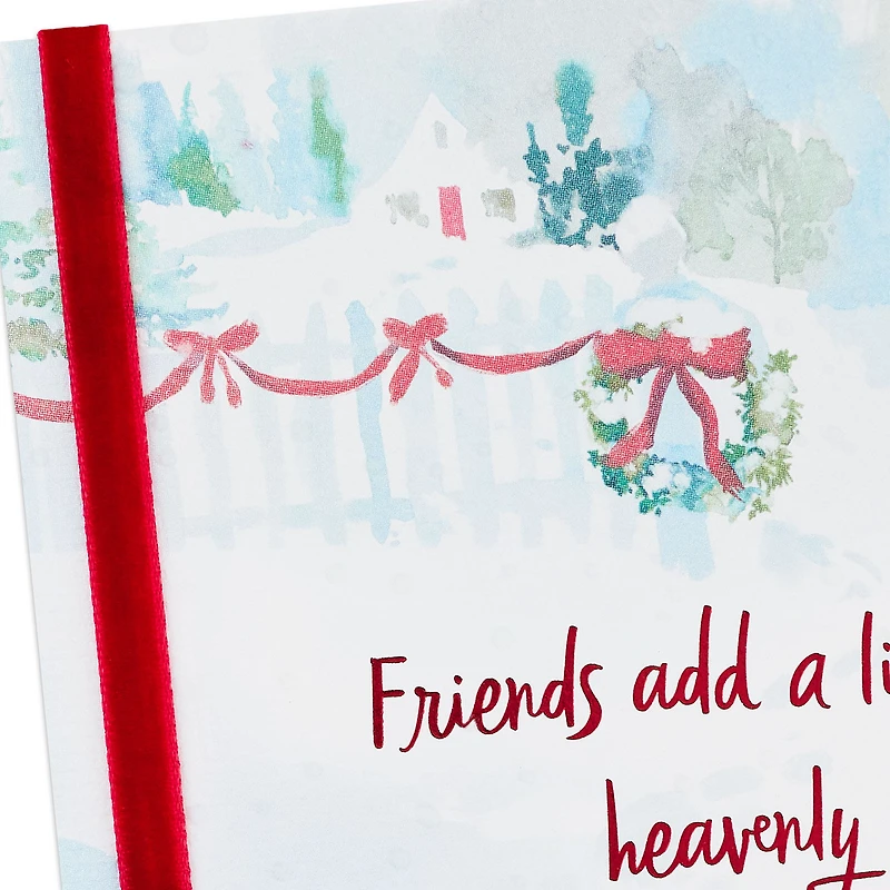 Friends Add a Little Heavenly Peace Christmas Card for only USD 6.99 | Hallmark
