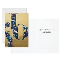 Botanical Joy on Gold Boxed Christmas Cards, Pack of 16 for only USD 12.49 | Hallmark