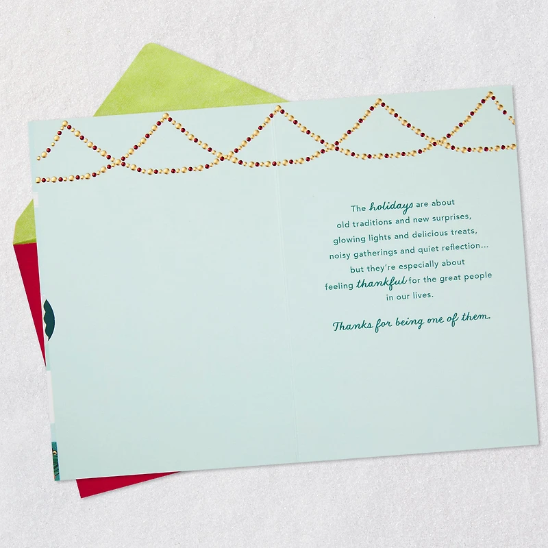 Feeling Thankful for You Christmas Card With Spinner Wheel for only USD 7.99 | Hallmark