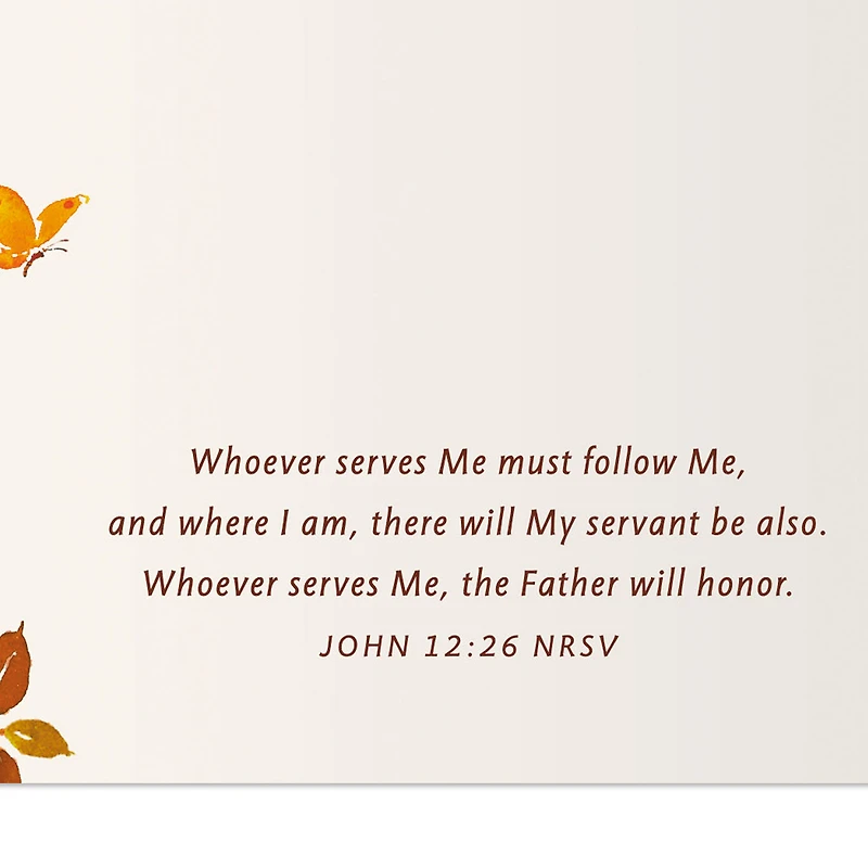 You Serve With Love Religious Clergy Appreciation Card for only USD 2.00 | Hallmark