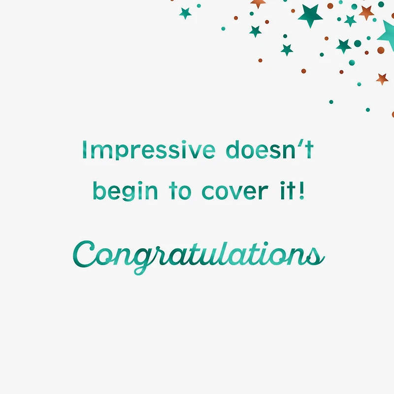 Bold Bravo Congratulations Card for only USD 4.59 | Hallmark