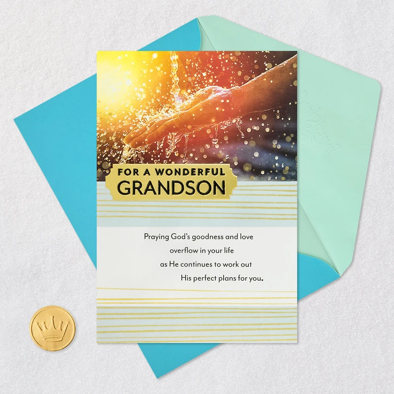 God's Perfect Plans for You Religious Graduation Card for Grandson for only USD 4.99 | Hallmark