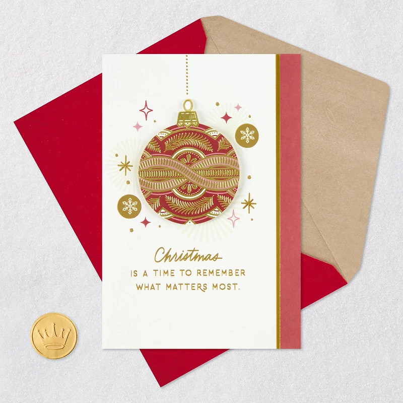 Remember What Matters Most Christmas Card for only USD 6.59 | Hallmark