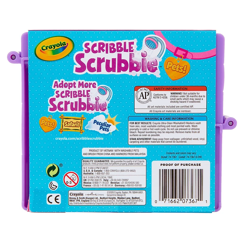 Crayola® Scribble Scrubbie Pets Tattoo Shop Play Set for only USD 19.99 | Hallmark