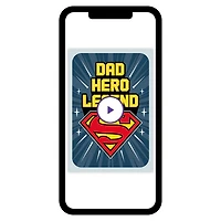 DC™ Superman™ Dad Hero Legend Custom Father's Day Card for only USD 4.99 | Hallmark