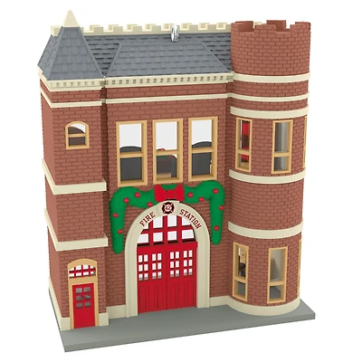Nostalgic Houses and Shops Keepsake Korners Firehouse Ornament for only USD 29.99 | Hallmark