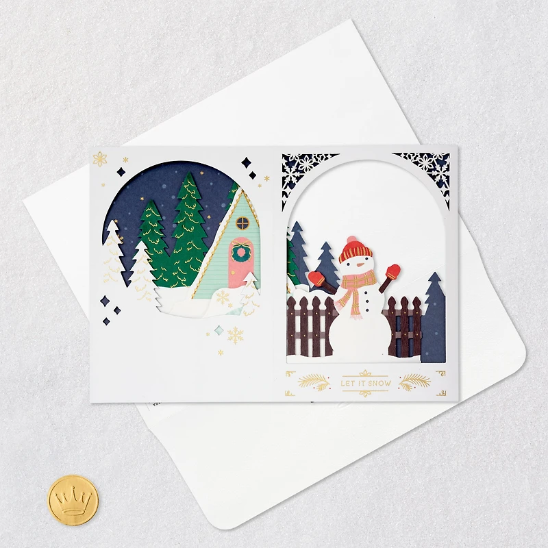 You Make the Season Magic Snowman 3D Pop-Up Christmas Card for only USD 8.99 | Hallmark