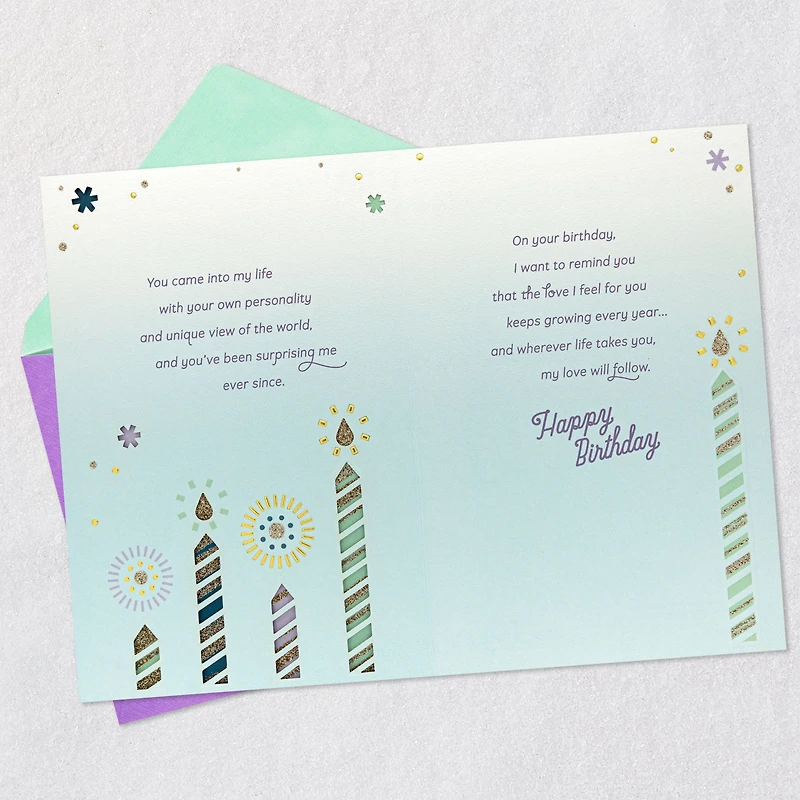 My Love Will Follow Birthday Card for Granddaughter for only USD 8.59 | Hallmark