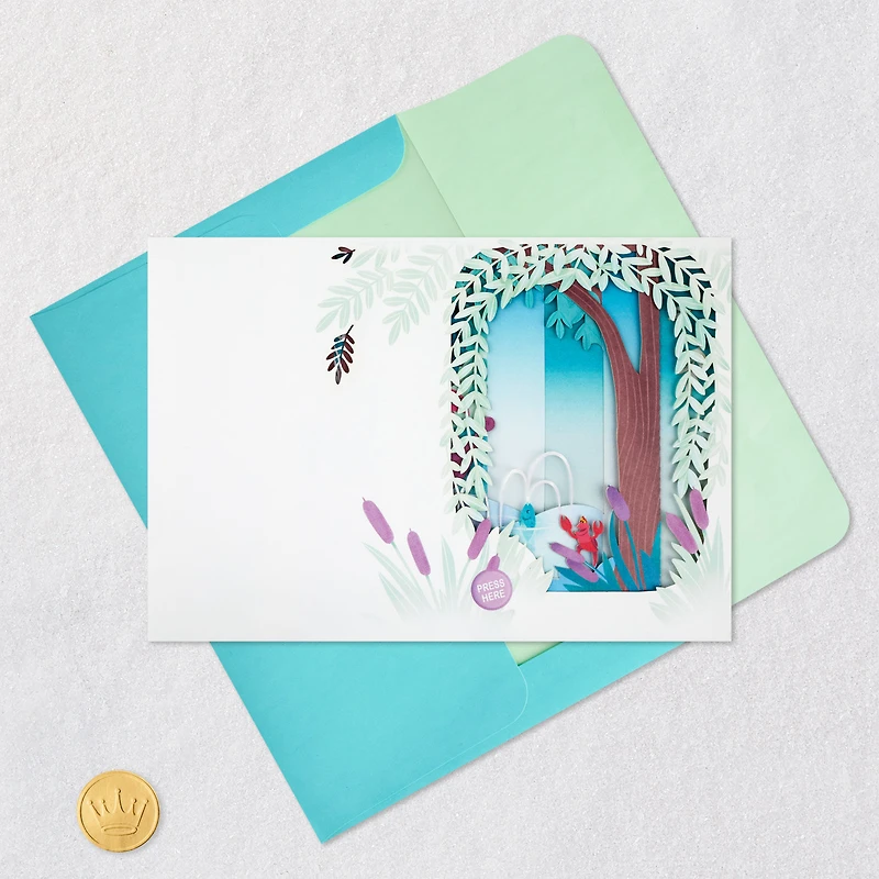 Disney The Little Mermaid You're the Best Part of My World Romantic Musical 3D Pop-Up Love Card With Light for only USD 11.99 | Hallmark