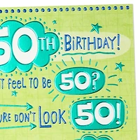 Can't Believe You're 50 Funny 50th Birthday Card for only USD 4.99 | Hallmark