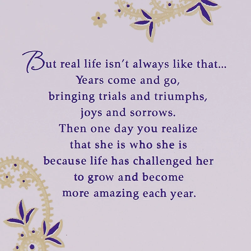 Make Every Year Your Own Kind of Blessing Birthday Card for Daughter for only USD 5.59 | Hallmark