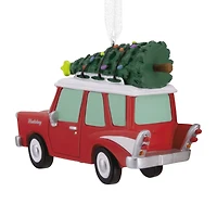 Red Car With Tree Hallmark Ornament for only USD 14.99 | Hallmark