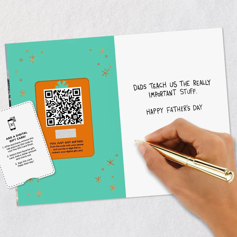 Use Your Special Finger Gift Card Greeting Funny Father's Day Card for Dad for only USD 4.99 | Hallmark