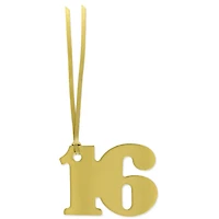 Gold "16" Die-Cut Gift Trim for only USD 4.49 | Hallmark
