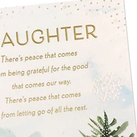 Peace and Love Christmas Card for Daughter for only USD 5.59 | Hallmark