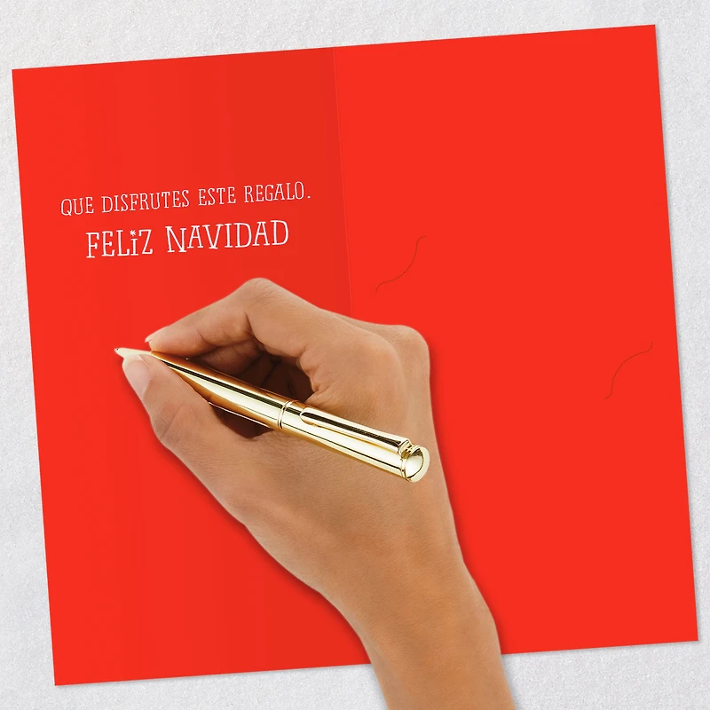 Presents, Surprises and Fun Spanish-Language Money Holder Christmas Card for only USD 1.99 | Hallmark