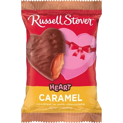 Russell Stover Milk Chocolate Caramel Heart, 1.3 oz. for only USD 1.99 | Hallmark
