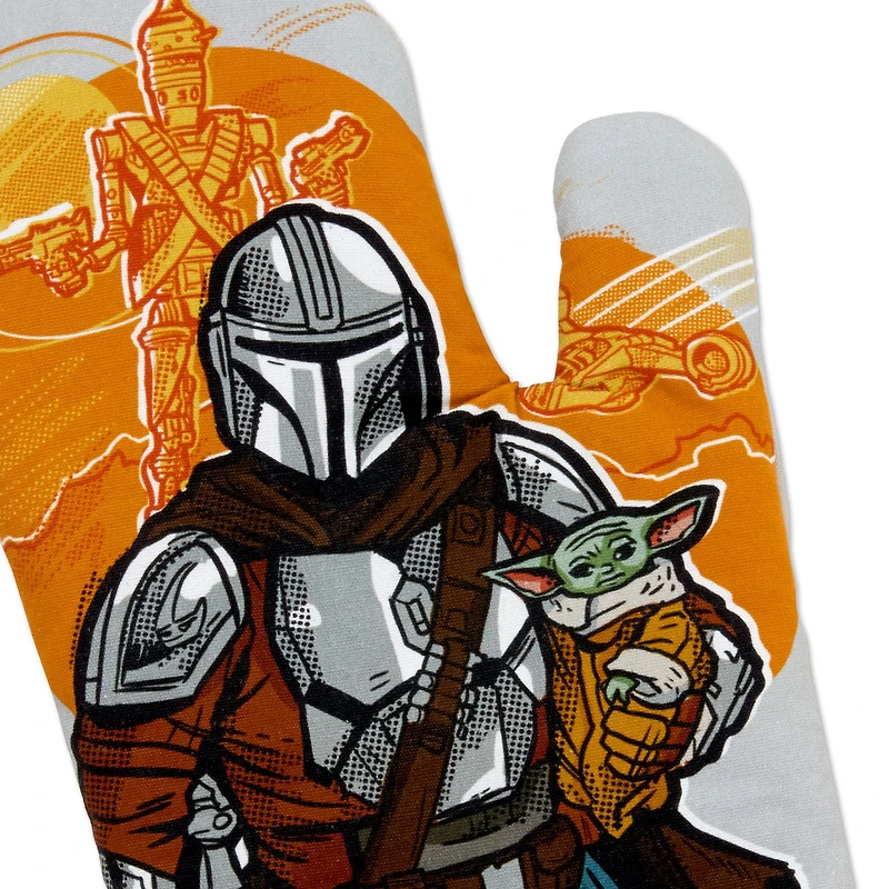 Star Wars: The Mandalorian™ Grill Fork and Oven Mitt, Set of 2 for only USD 34.99 | Hallmark