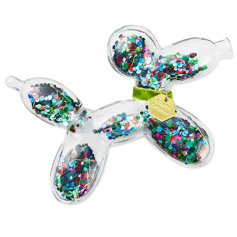 Confetti-Filled Glass Balloon Dog for only USD 34.99 | Hallmark