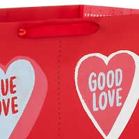 15" Candy Hearts on Red Extra-Deep Valentine's Day Gift Bag for only USD 5.49 | Hallmark